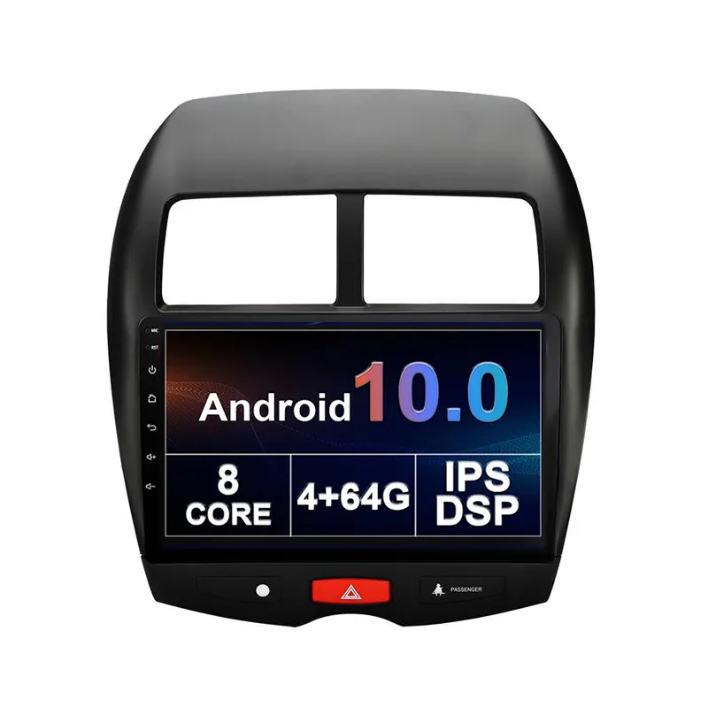 Auto Lettore dvd Android Per MITSUBISHI ASX 2013-2015 Audio Stereo USB SWC 2.5D Schermo IPS