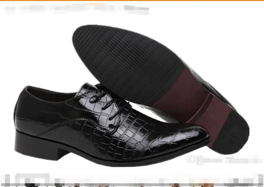 Hot sale- Men's shoes in Spring and Autumn with New style Low heel pointed end