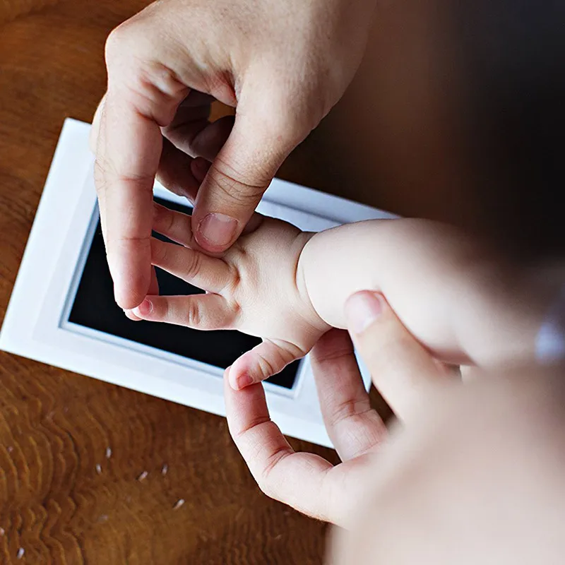 In Stock Newborn Baby Handprint Footprints Ink Crafts Safe Non