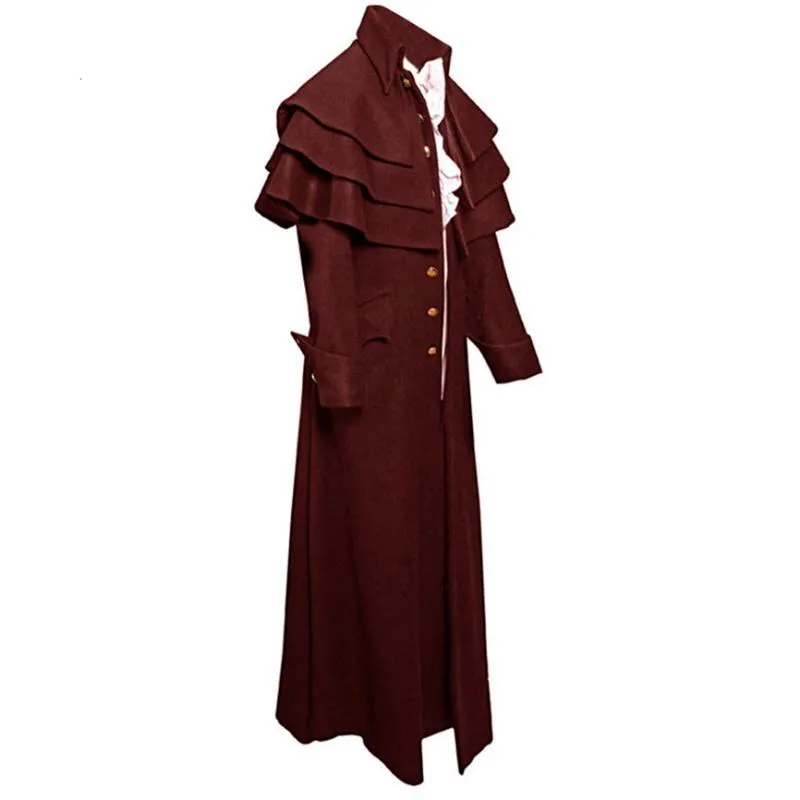 Mens victorian cape coat sale