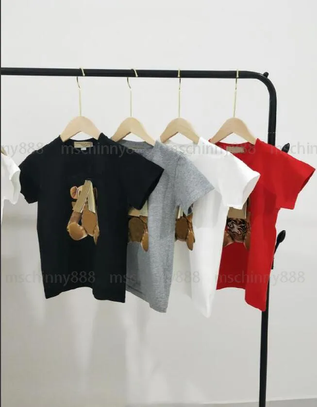 キッズTシャツの赤ちゃん男の子半袖シャツ女の子の手紙プリントデザイナートップティー子供服