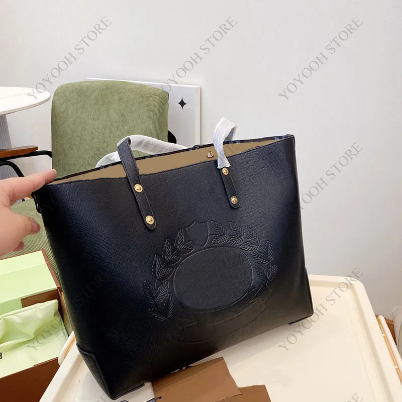Burberry small embossed best sale crest leather tote