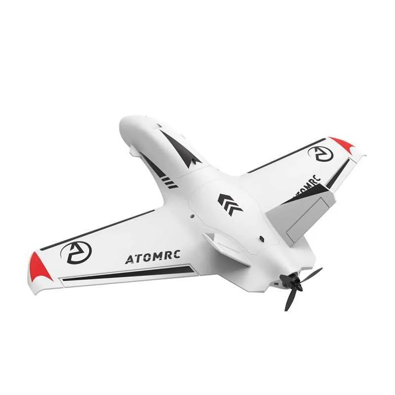 Nybörjare Electric AtOMRC Fixed Wing Dolphin 845mm Wingpan FPV Aircraft RC Airplane Kit/PNP/FPV PNP Outdoor Toys for Children 211026