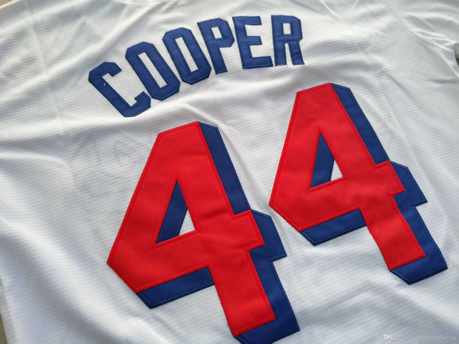 Joe Coop Cooper #44 BASEketball BEERS Movie Jersey Button Down White Baseball Jerseys High Quality 