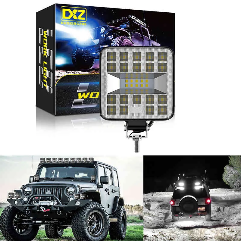 29 LED-werklamp overstromingsbalk Bar Auto SUV ATV Off-Road Drijfmistlampen Werklamp IP 67 Waterdichte schijnwerper Spotlight