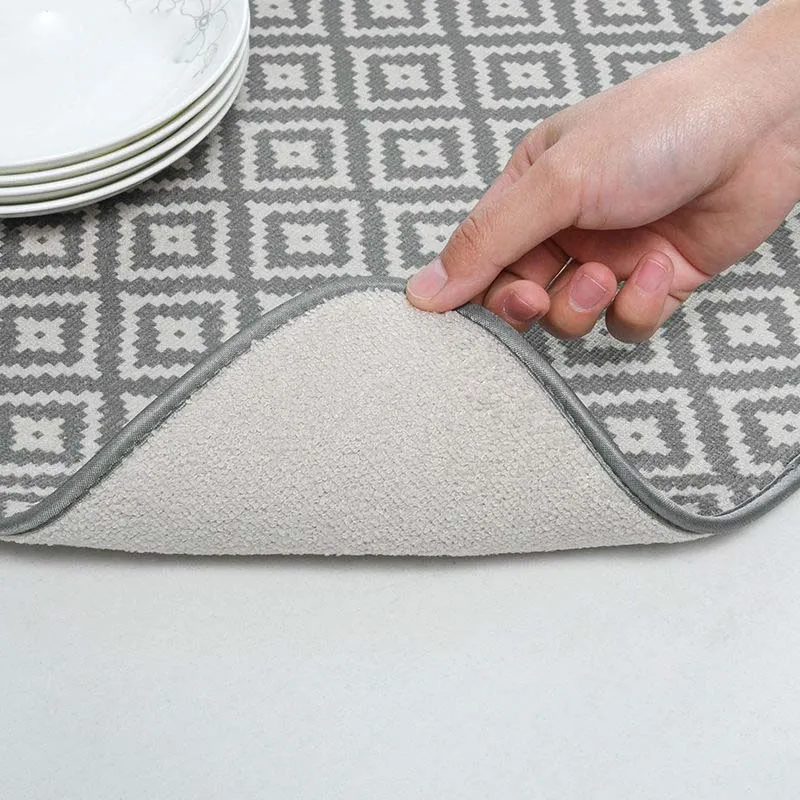 Scolapiatti assorbente da cucina tappetino da cucina tappetino di scarico  tappetini per asciugare i piatti stoviglie