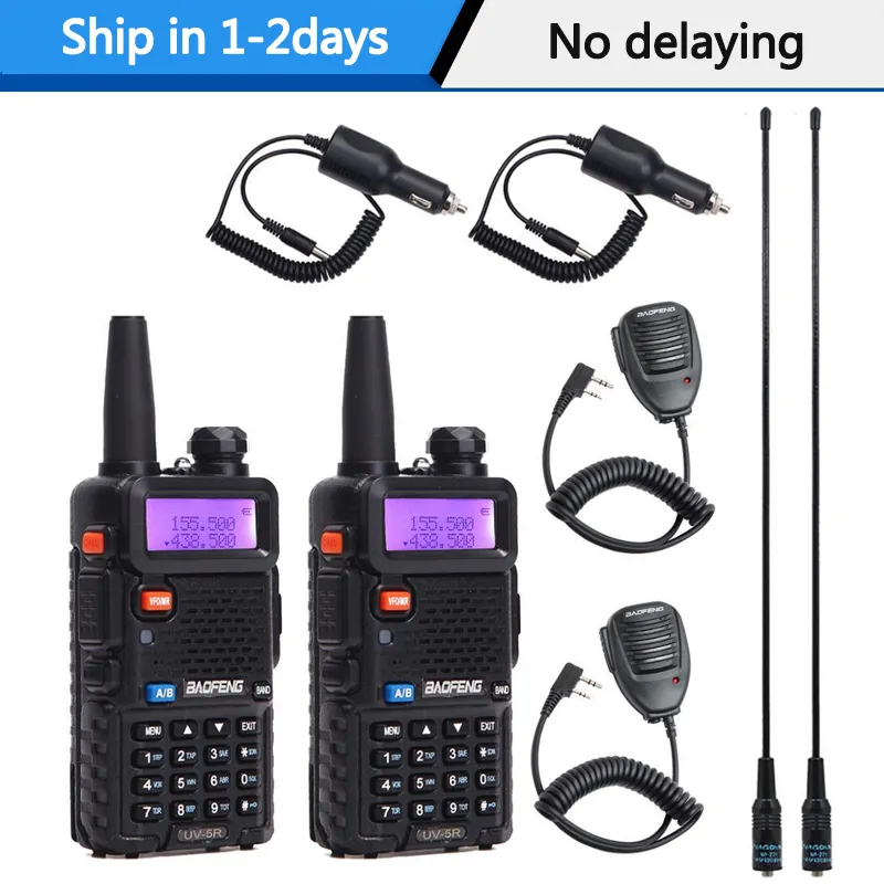 BAOFENG UV-5R 8W / 5W TAKIE VHF / UHF136-174MHZ400-520MHZデュアルバンド双方向ラジオBAOFENG UV 5RポータブルトランシーバーUV5R