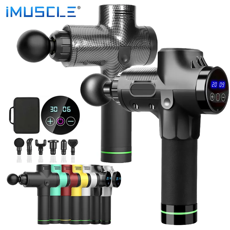 Conception de réduction masseur électrique iMuscle pistolet de Massage musculaire pistolet Fascia masseur de cou Vibration équipement de Fitness bruit