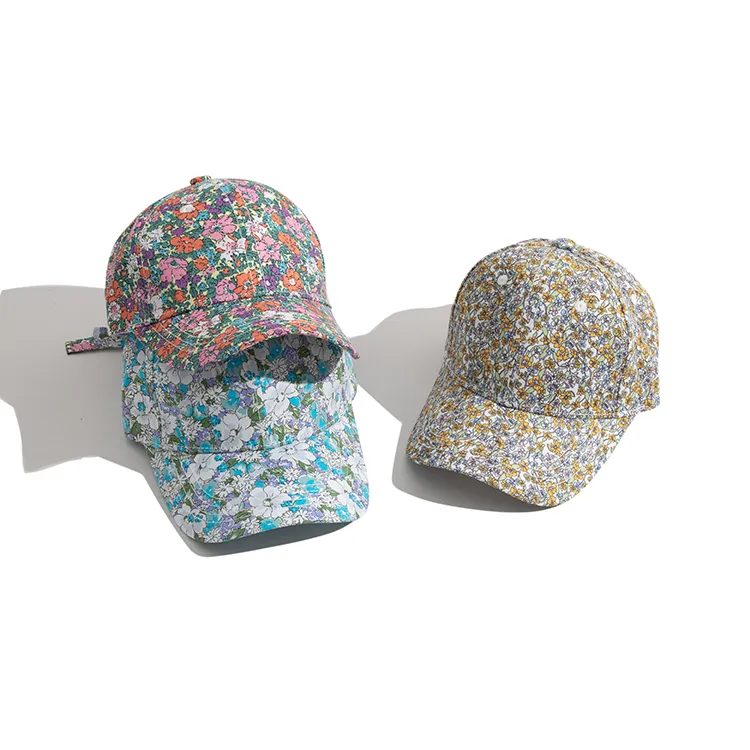 Fleur cassée Casquette extérieure Chapeaux Hardtop Mode Étudiant Parasol Baseball Casual Casquettes de sport Chapeaux Taille peut être ajusté W6jn # 68323 S 81558 s