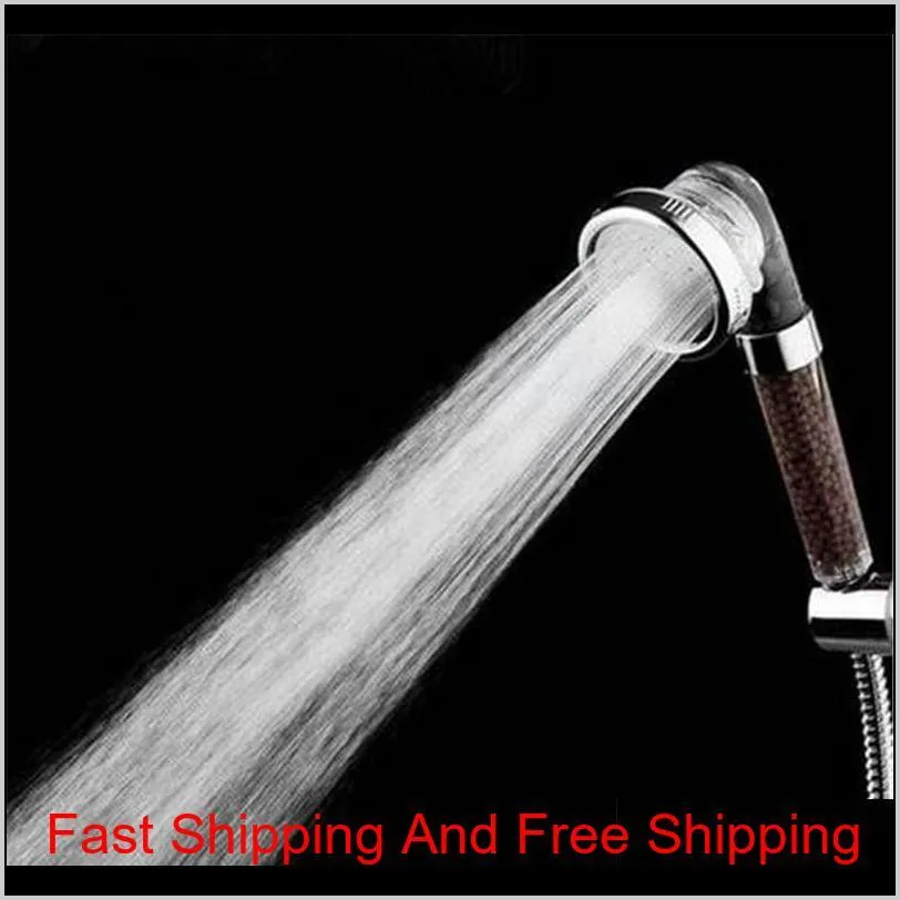 spa shower head sprinkler negative ions anion hand held spa shower nozzle bath accessory household furniture bathroom furniture