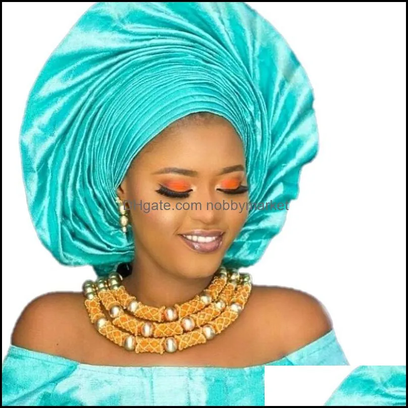 Ohrringe Halskette Schmuck Sets Dudo Orange Erstaunliche afrikanische Perlen Kristall Set Hochzeit Nigerian Braut 3 Bilder Gold Drop Lieferung 2021 Ne089