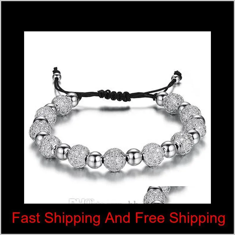 new rhinestone balls chain bracelets for women luxury crystal beads bracelet femme jewelry gifts pulseras mujer moda