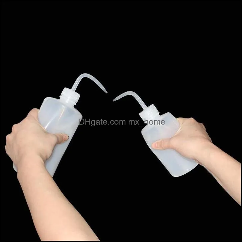 Watering Equipments 250Ml And 500Ml Fleshy Pouring Water Bottle, Plastic Squeeze Bottle Elbow Spray 8 Pack (Each Size 4)