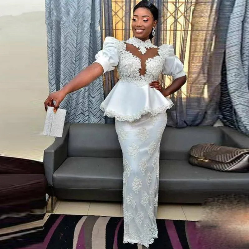 Peplum gown styles sales