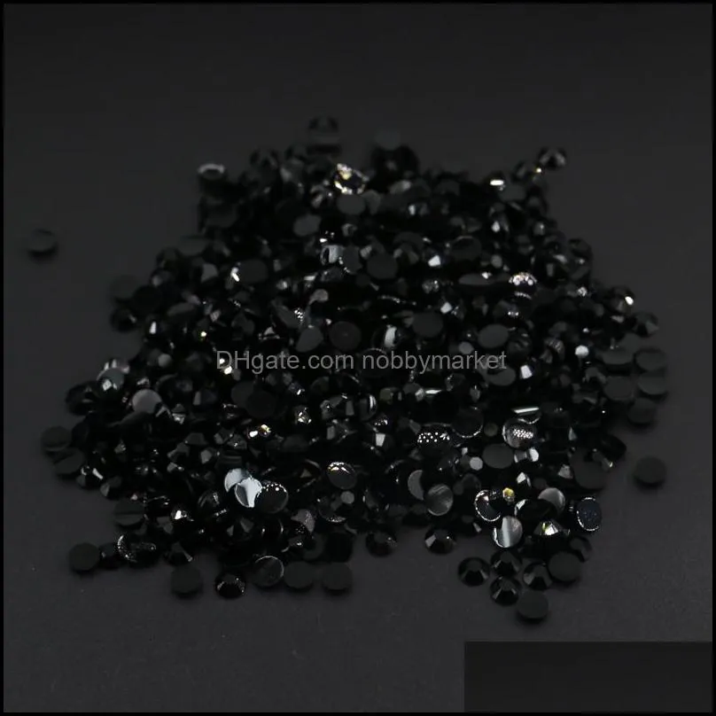 14 Facets  Round Resin Flatback Rhinestone D027 Nail Art Stones Decorations All Size 3mm,4mm,5mm,6mm