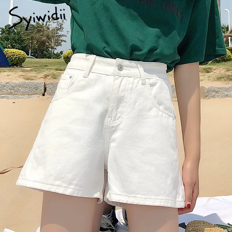 Compra Pantalones Cortos Negros Pantalones Vaqueros Mujer Más Tamaño  Cintura Alta 2020 Verano Mamá Jeans Blanco Cielo Azul Streetwear Nuevo  Vendedor Caliente Vaquero Pantalones De Pierna Ancha Barato | Entrega  Rápida Y