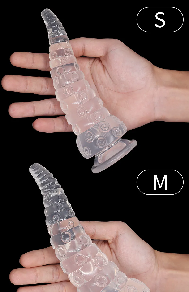 Super pulpo diseño de pierna lechón Artificial pene Miembro grande trasero Anal cola masturbador para adultos productos sexuales ano Toy1483236