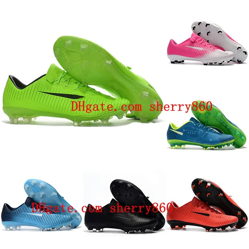 2021 Soccer Shoes Mercurial Superfly XI FG Cleats Neymar Cristiano Ronaldo CR7 Mens Leather Boots Boots Carpe Da Calcio