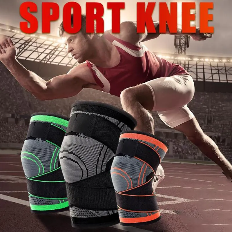 Festa Favor Esportes Kneepad Kneecap Joelho Almofadas Protetor Respirável Elástico Brace Cinto para Running Basquetebol Fitness Rodilleras