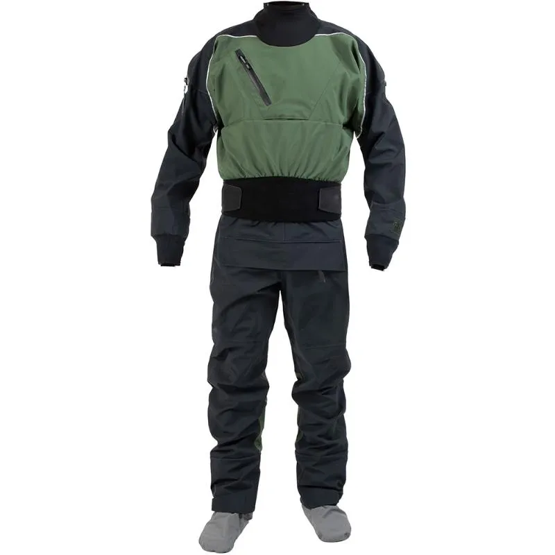 DM23 Mens 3 Layer Rubber Kayak Mens Kayak Drysuit For Diving, Surfing