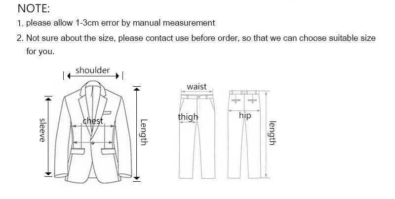 Mens suit deals size chart us