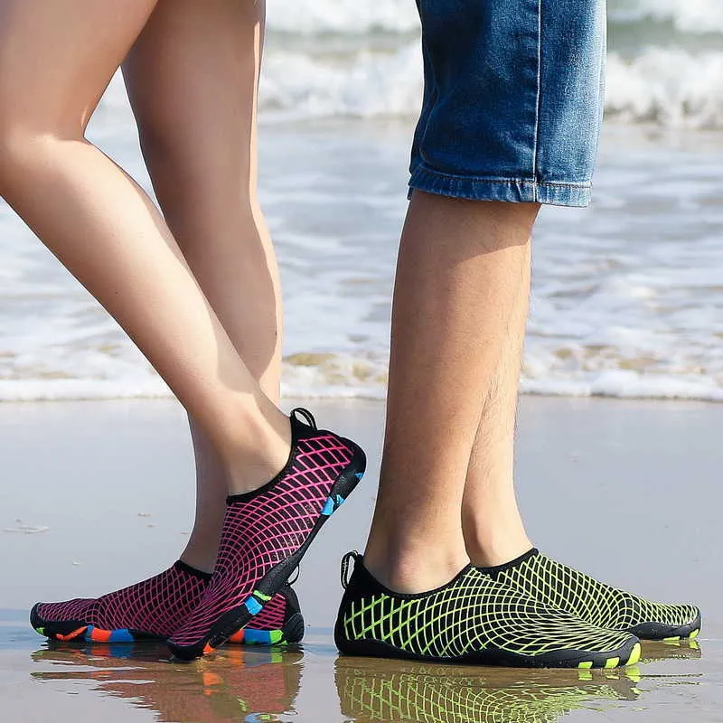 Unisex sneakers strand water schoenen voor zwemmen vrouwen mannen duiken op blote voeten aqua slippers zee x0728