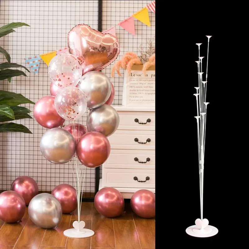 Party Decoration Girl Birthday Balloons Stand Balloon Holder Plastic Stick Decor Wedding Baby Showe