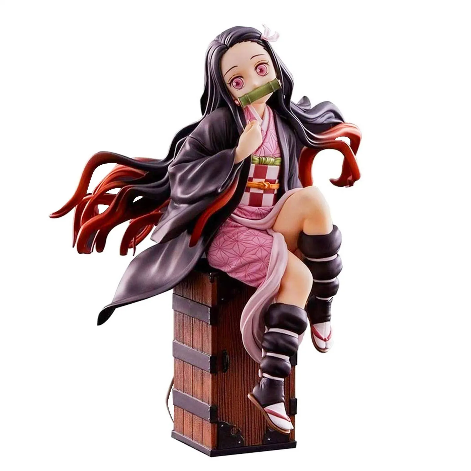 Kimetsu No Yaiba Nezuko Tanjirouou شخصية Zenitsu PVC عمل الشكل أنيمي شيطان القاتل تمثال اللعب C0220