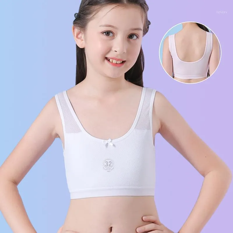 Girls Cotton Training Bras With Wrapped Chest Tube Top