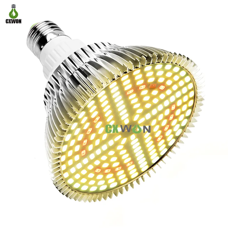 20W 184leds LED élèvent des lumières spectre complet + 660nm + IR740nm 85-265V E27 ampoule de plante avec CE FCC ROHS
