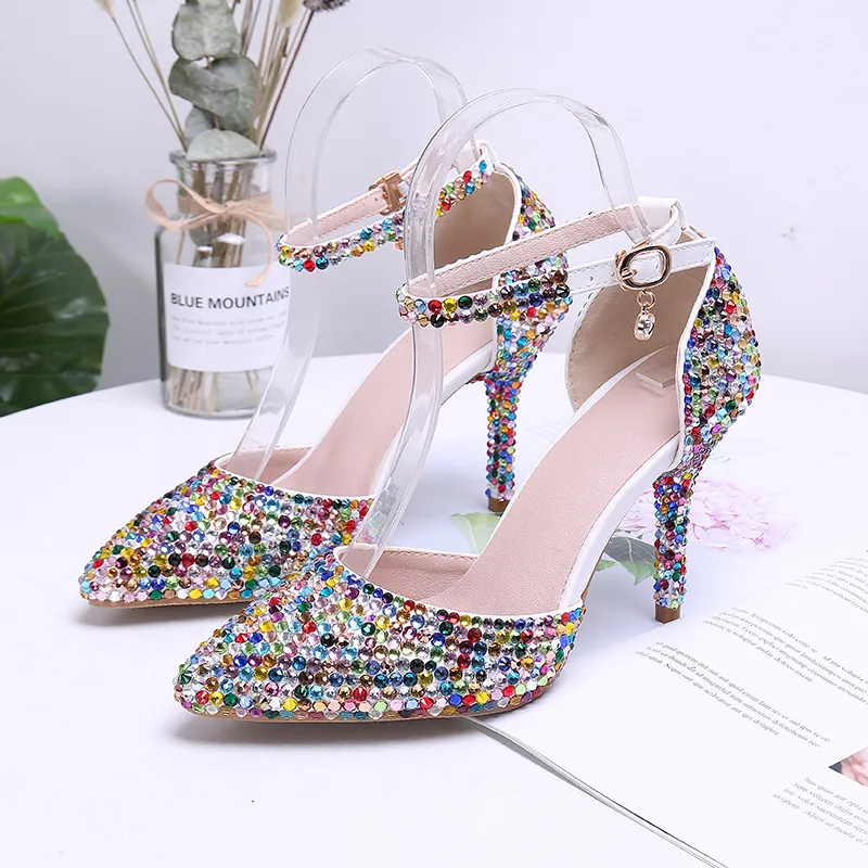 Silver Shoe Clip Shoes Jewelry Decoration Crystal Shoe Buckle for Wedding  party 