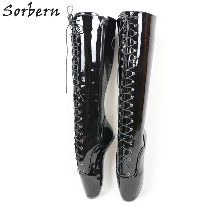 Heelless boots sale