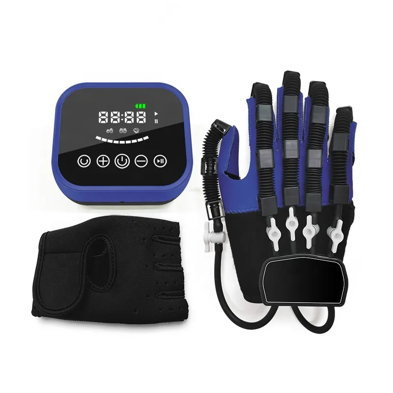 Health Gadgets Rehabilitation Robot Gloves Stroke Hemiplegia Training Equipment Hand Pneumatic Hands Function Mechanical Finger Exercise