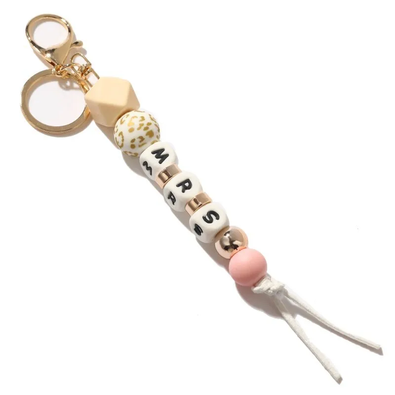 beads♡key chain Bubblegum Bead Keychain Tutorial. How to make a beaded