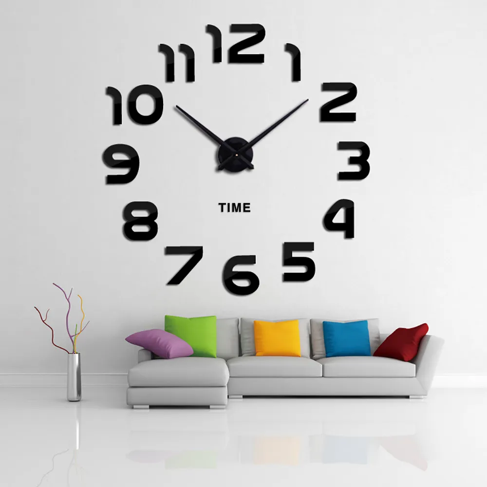 Large 3D Acrylic Mirror Wall Clock Sticker with Quartz Mechanism for Living Room Decoration from Dhgate Wall Clocks - price 37.39 | Wall Clock Clocks Wall Home Decor Living Room Luxury 3D Mirror Sil | ソムリエナイフ | LHD8QER