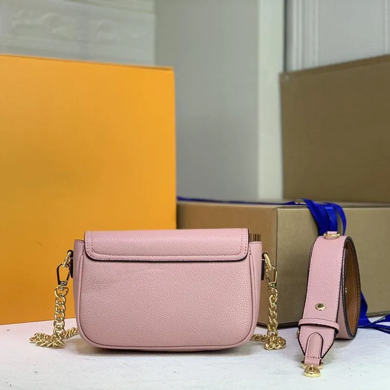 2021Classic high quality Luxury designer bag tote Purses Handbags Women Dauphine handbag Lockme Tender Chain shoulder Colors bags free ship