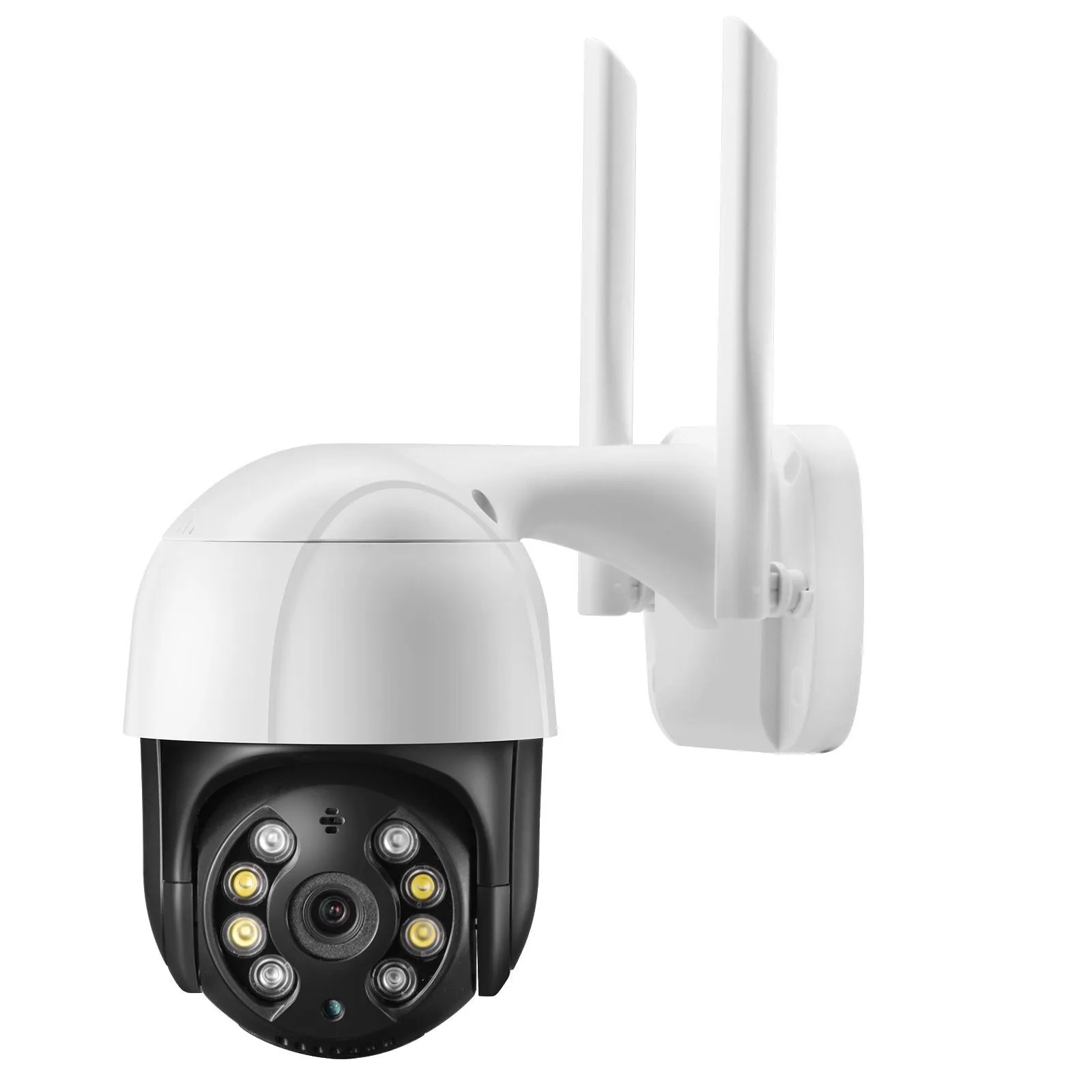 Câmera de segurança sem fio ao ar livre, 3mp Home Wi-Fi IP CAM, Ultra HD Dome Video Vigilância À Prova D 'Água Câmera PoE com áudio bidirecional, Visão de cores coloridas