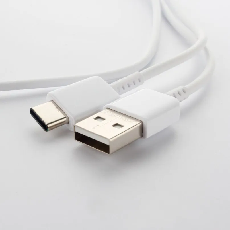 Câble USB Type C OEM Note 10 S10 1.2M 2A câble de chargeur rapide pour Samsung Note S8 S21 cordon de USB C de charge de haute qualité
