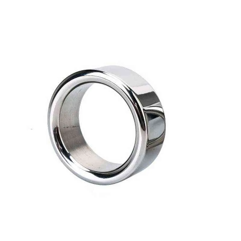 NXY Sex Chastity devices Stainless steel male penis metal sleeve 3 sizes available erection ring delay chastity toy 1126