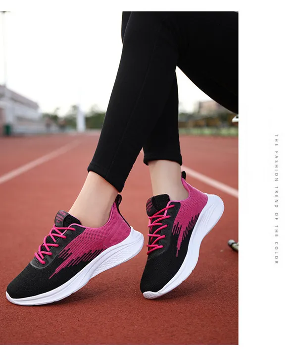 Women's shoes autumn 2021 new breathable soft-soled running shoes casual sports shoe women PD944