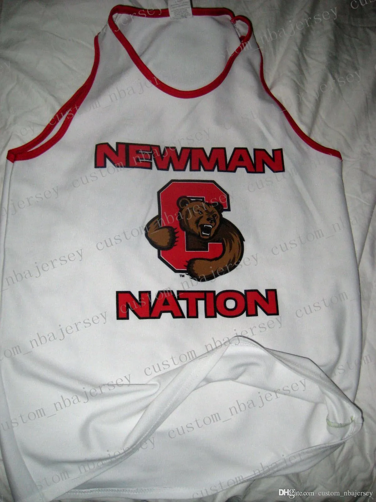 Cornell Big Red Basketball Newman Nation Jersey Custom Persoonlijkheid Elk naamnummer