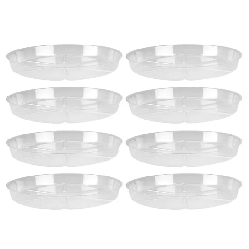 Kmart Pot Stand Clear Plastic Garden Plant Saucers Water Drip Tray Base
