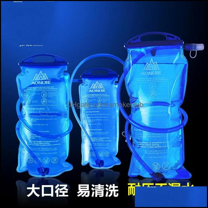 AONIJIE SD16 Soft Reservoir Water Bladder Hydration Pack Water Storage Bag BPA Free - 1.5L 2L 3L Running Hydration Vest Backpack 264