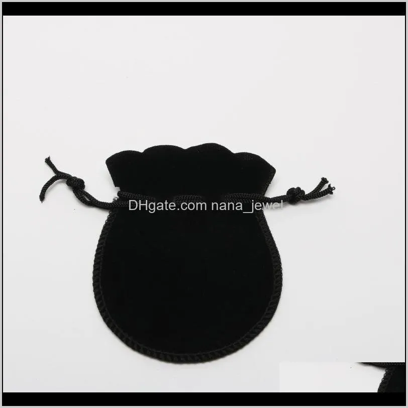 new gourd soft velvet jewelry bag 7x9cm flannel rings necklace earrings stud bracelets jewelry packaging pouch gift bag drawstring bag