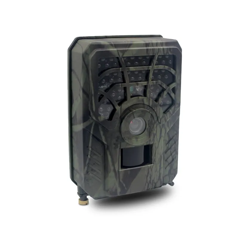 PR-300C Trail Camera 720P Night Vision Outdoor Hunting Security Cam avec IP54 Étanche Wildlife 120ﾰ Objectif Grand Angle