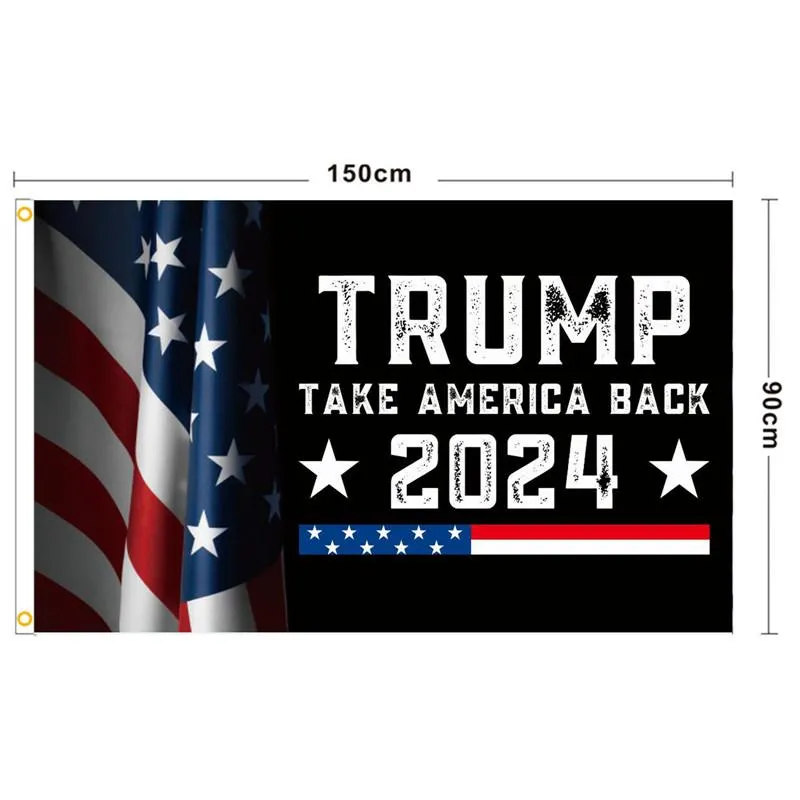 Direct Factory Trump Flag 3*5 FT 2024 Election Flags Donald The  Tour 150*90cm Banner