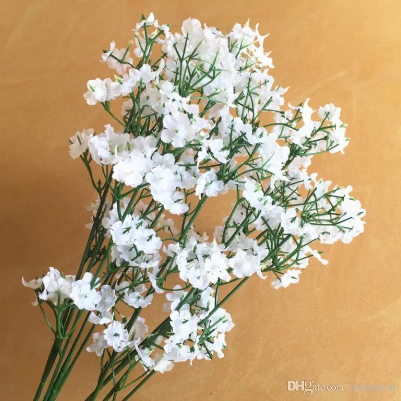 Artificial Baby Breath Flowers Artificial Gypsophila Fake Silk Flower Plant Home Wedding Party Home Decoration