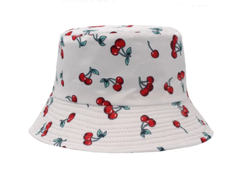 綿の女性のバケツの帽子男性のキャップパナマワイドブリム帽子女性プリントボブサン帽子女性夏のヒップホットフィッシュマンバケツキャップ