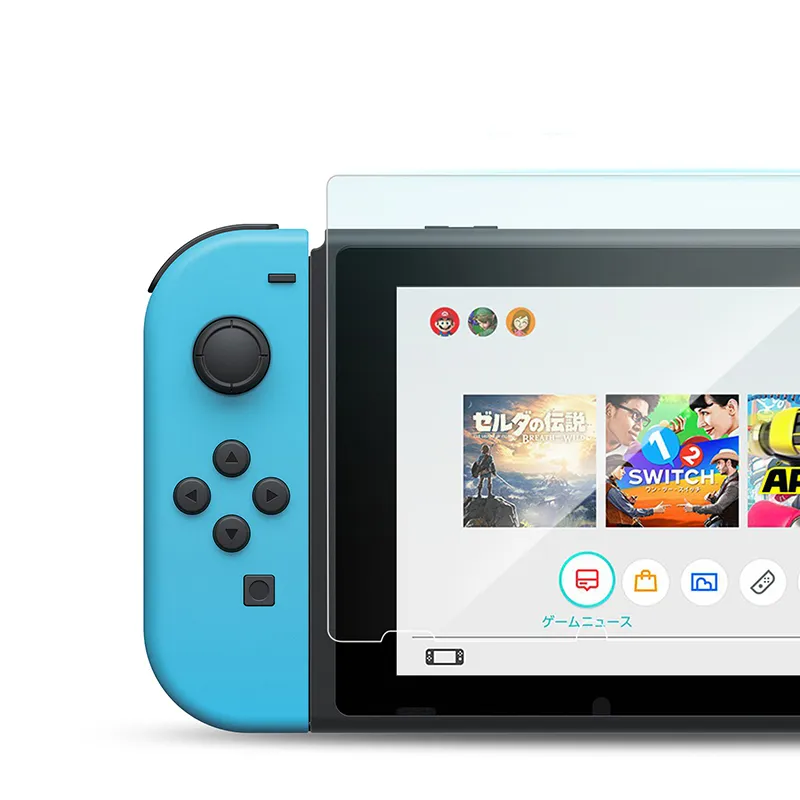 واقي شاشة 9H HD واقي 2.5D زجاج مقوى ممتاز درع مقاوم للانفجار لـ Nintendo Switch Lite NS واقي غشاء حماية