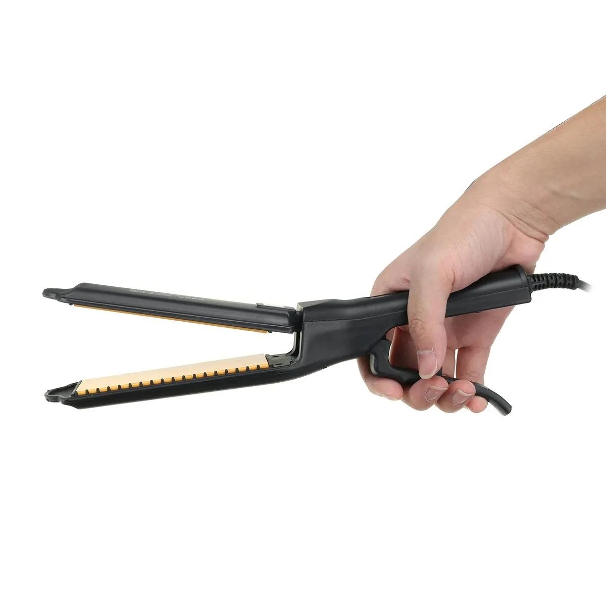 Titanium 4 Gear Electric Flat Iron Hair Styler For Wet And Dry Flat Iron Hair 220V Straightener And Curler From Chinabrands 11.06 DHgate.Com